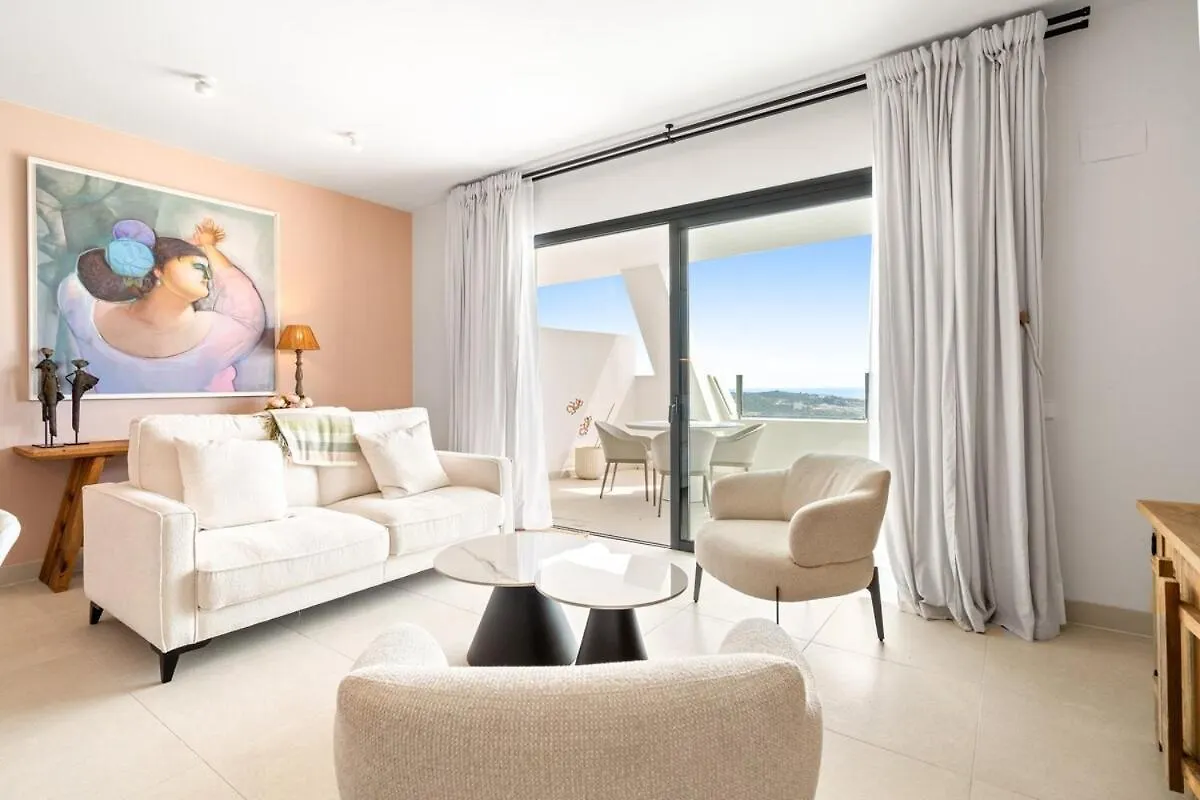 Chic And Stunning Views On Amazing Terrace Rdr484 Lejlighed MIJAS COSTA